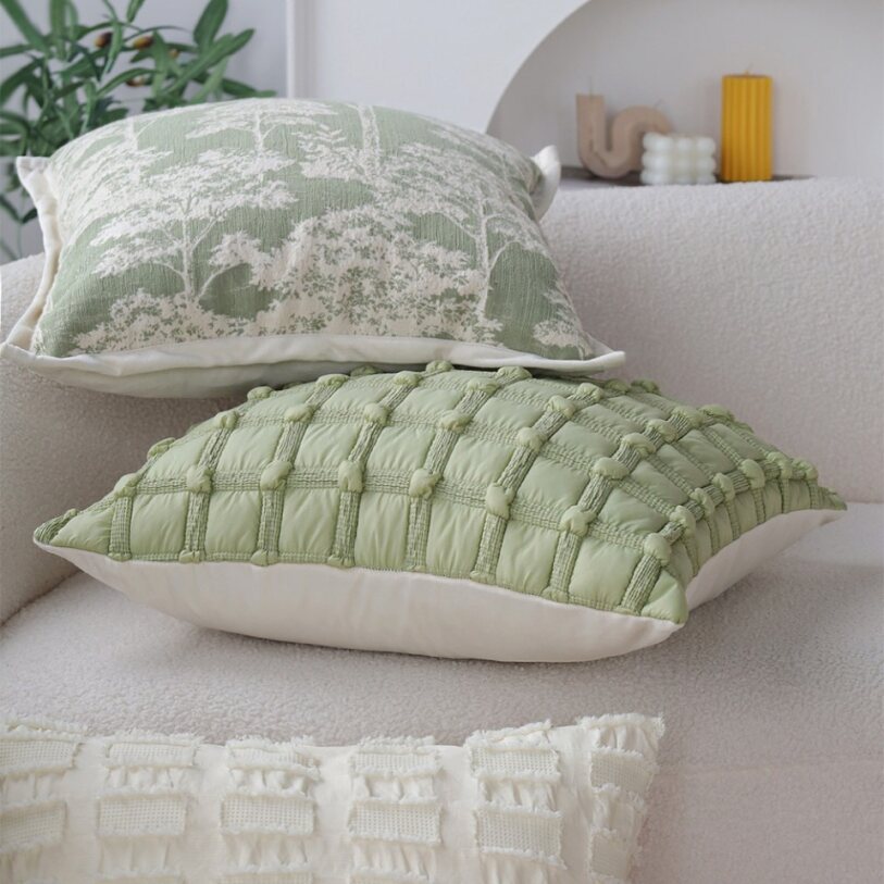 Pack of 2 18"x18" Luxurious Textured Decorative Throw Pillow Set optional of inserts