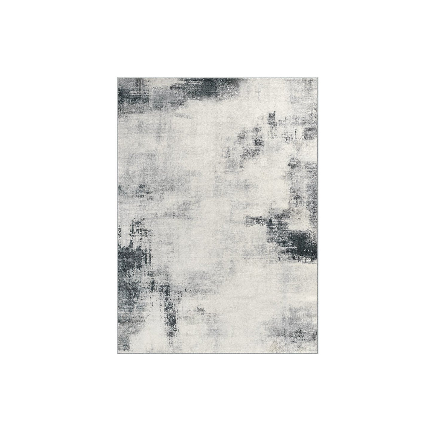 5x7 ftArea Rug, Modern Abstract Style