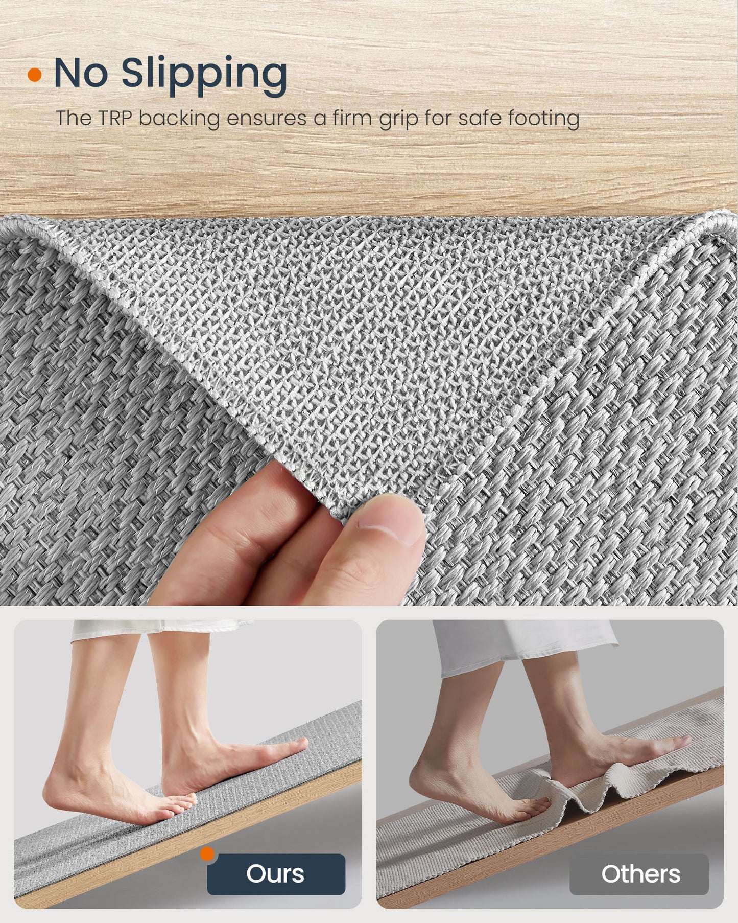 2.5x8 ft Area Rug for Living Room