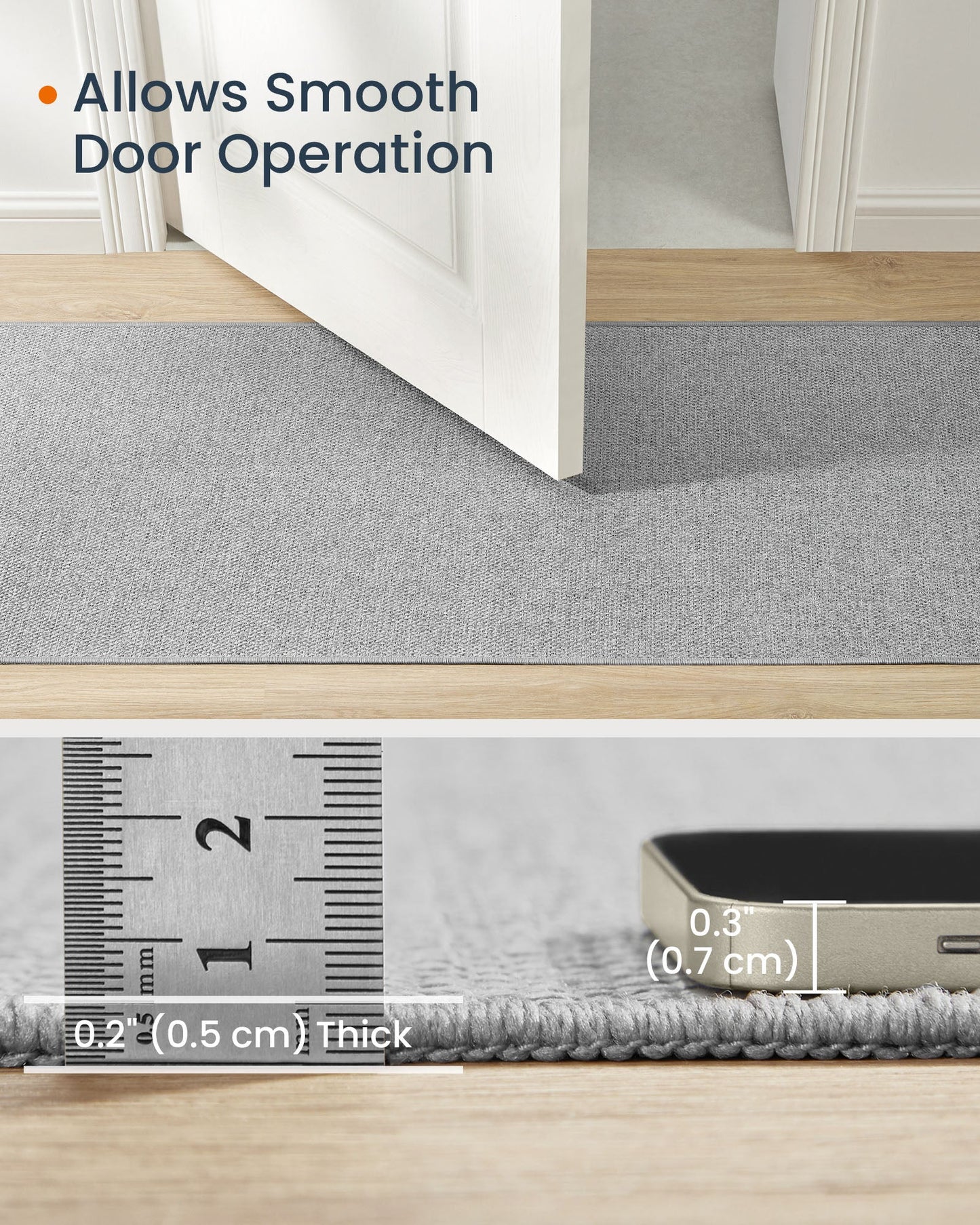 2.5x8 ft Area Rug for Living Room