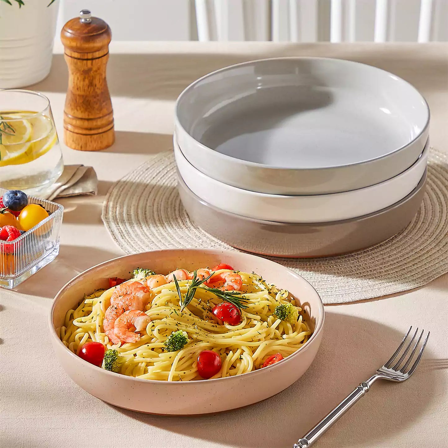 Tara Pasta Bowls Set of 4
