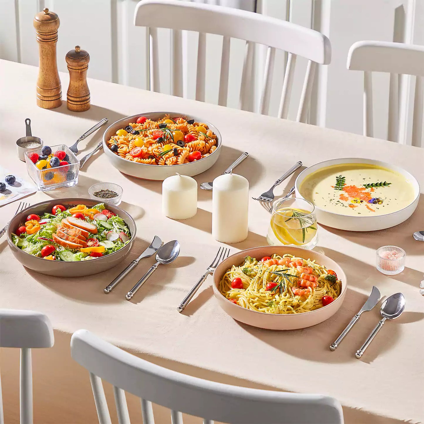 Tara Pasta Bowls Set of 4