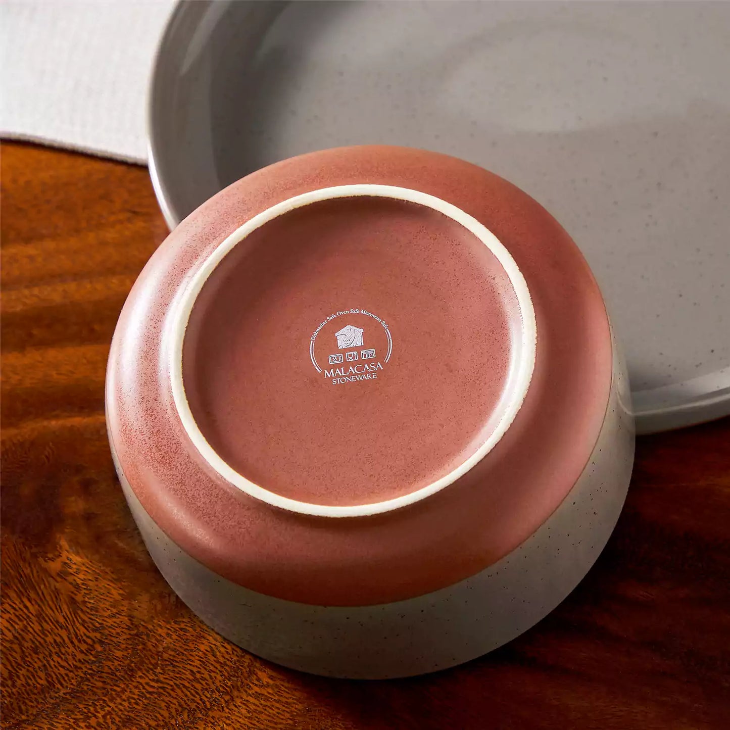 Tara 12 Piece Stoneware Dinnerware Set