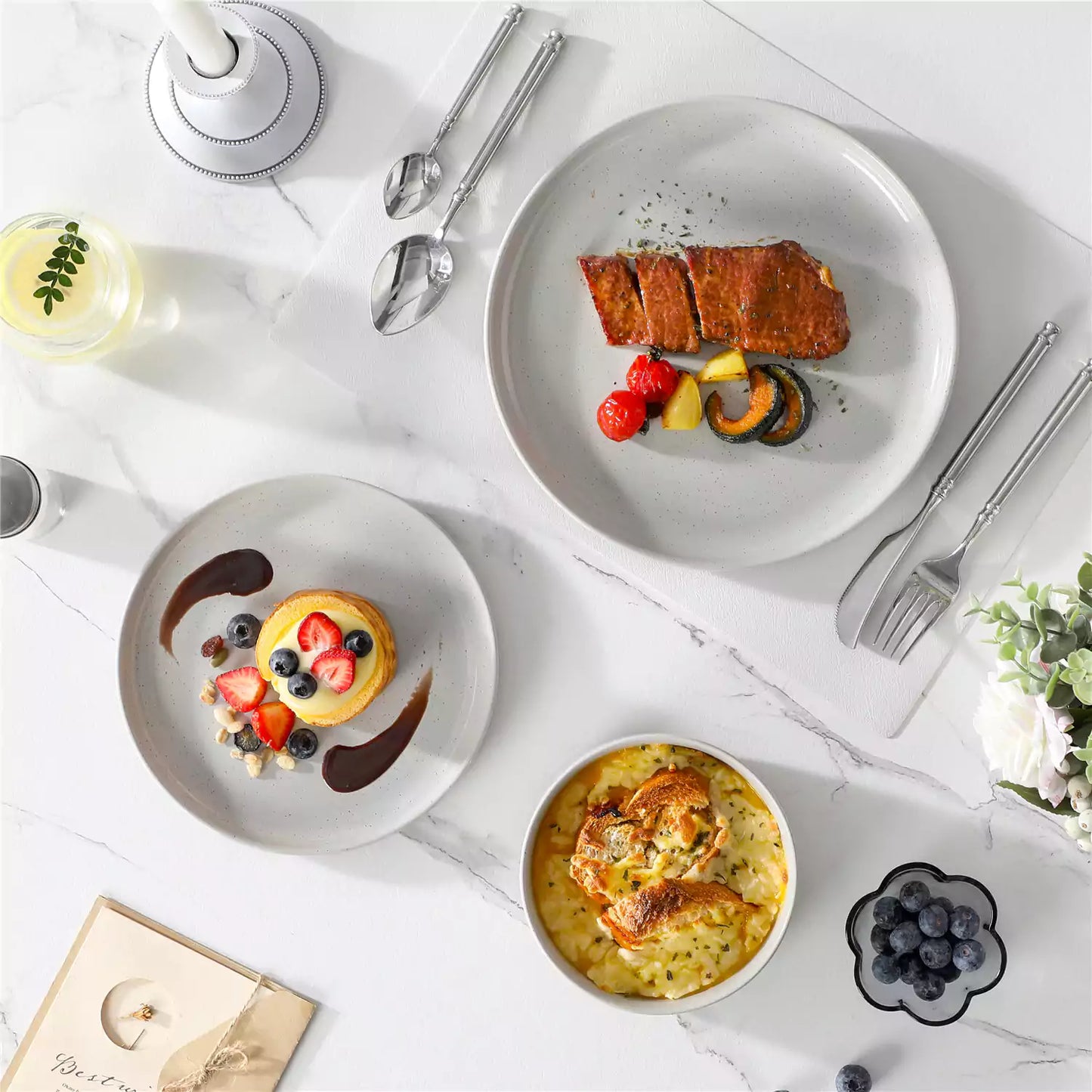 Tara 12 Piece Dinnerware Set