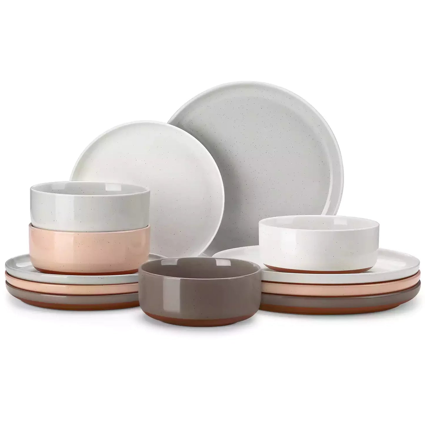 Tara Brown 12 Piece Dinnerware Set
