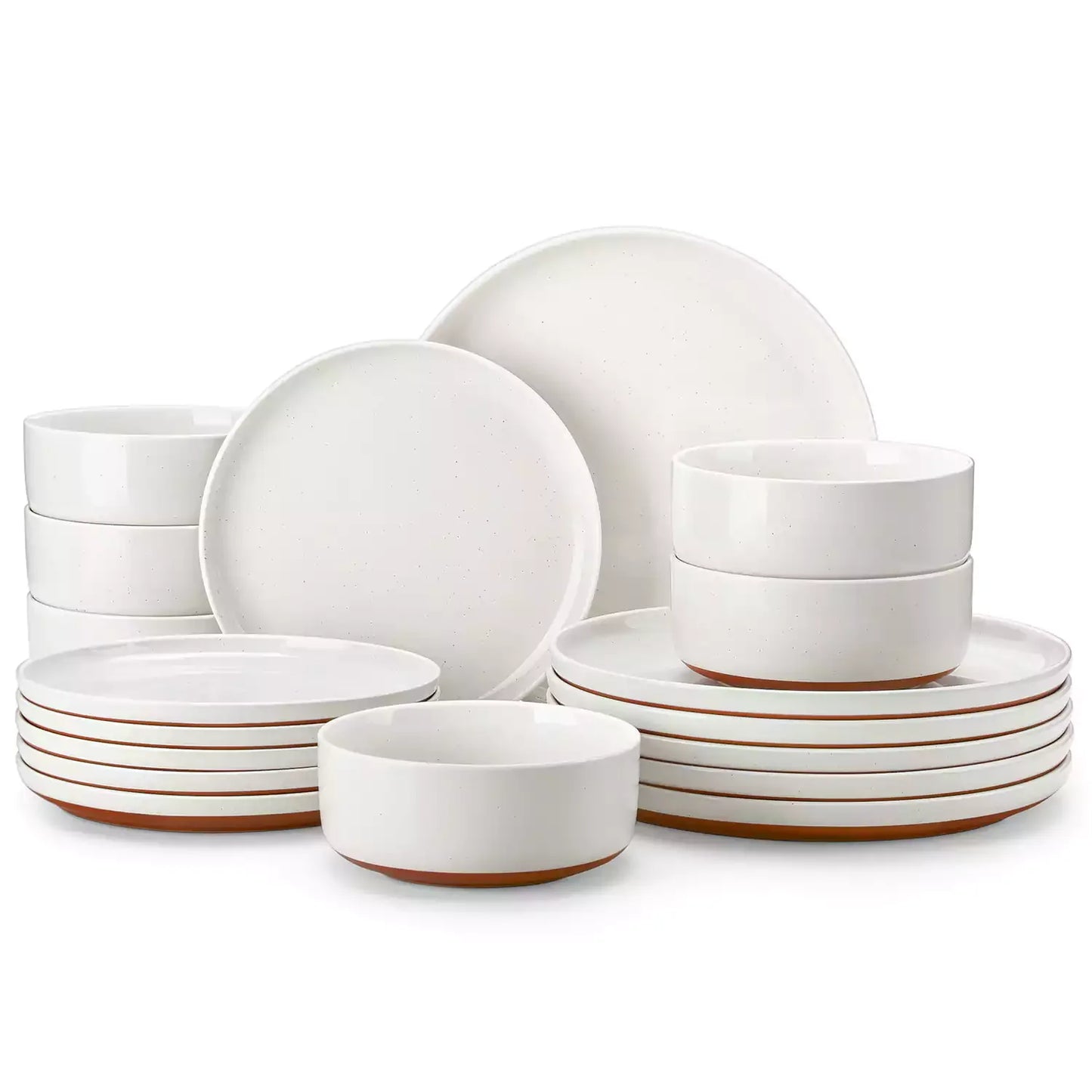Tara Pink 18 Piece Dinnerware Set