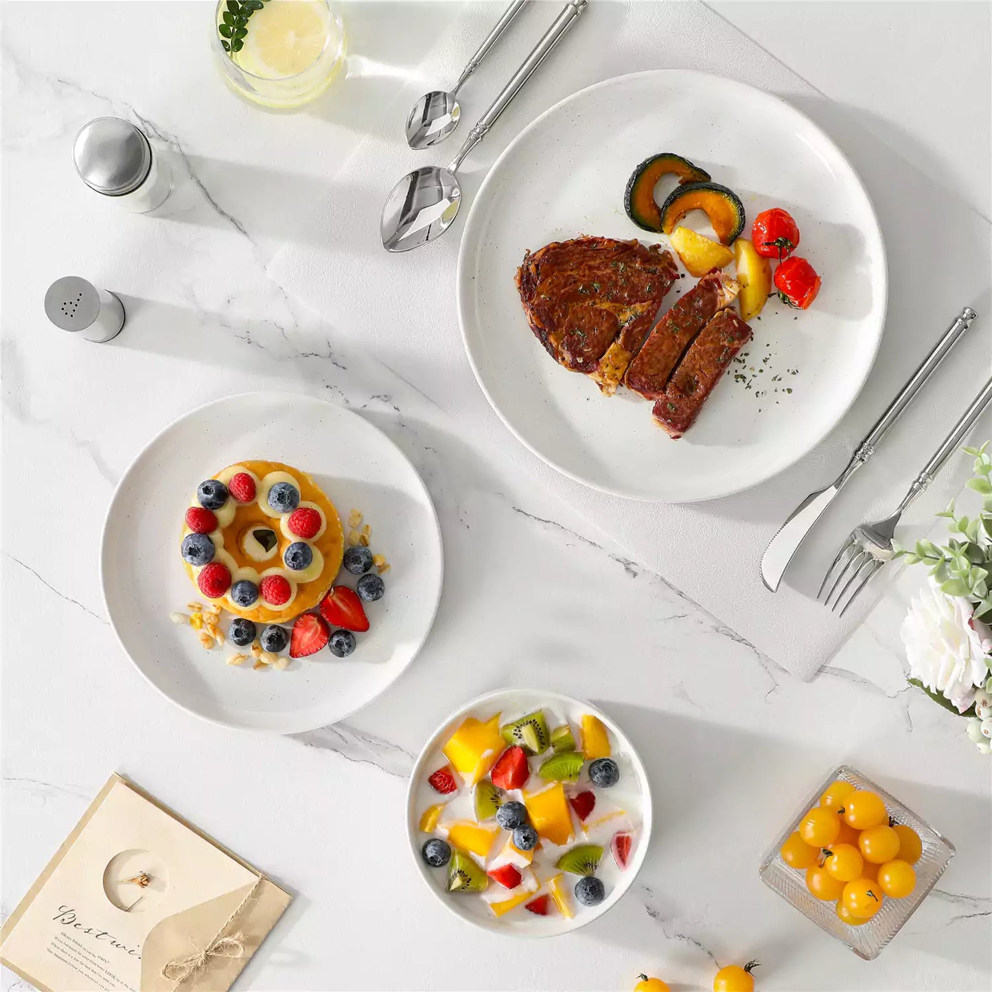 Tara Brown 18 Piece Dinnerware Set