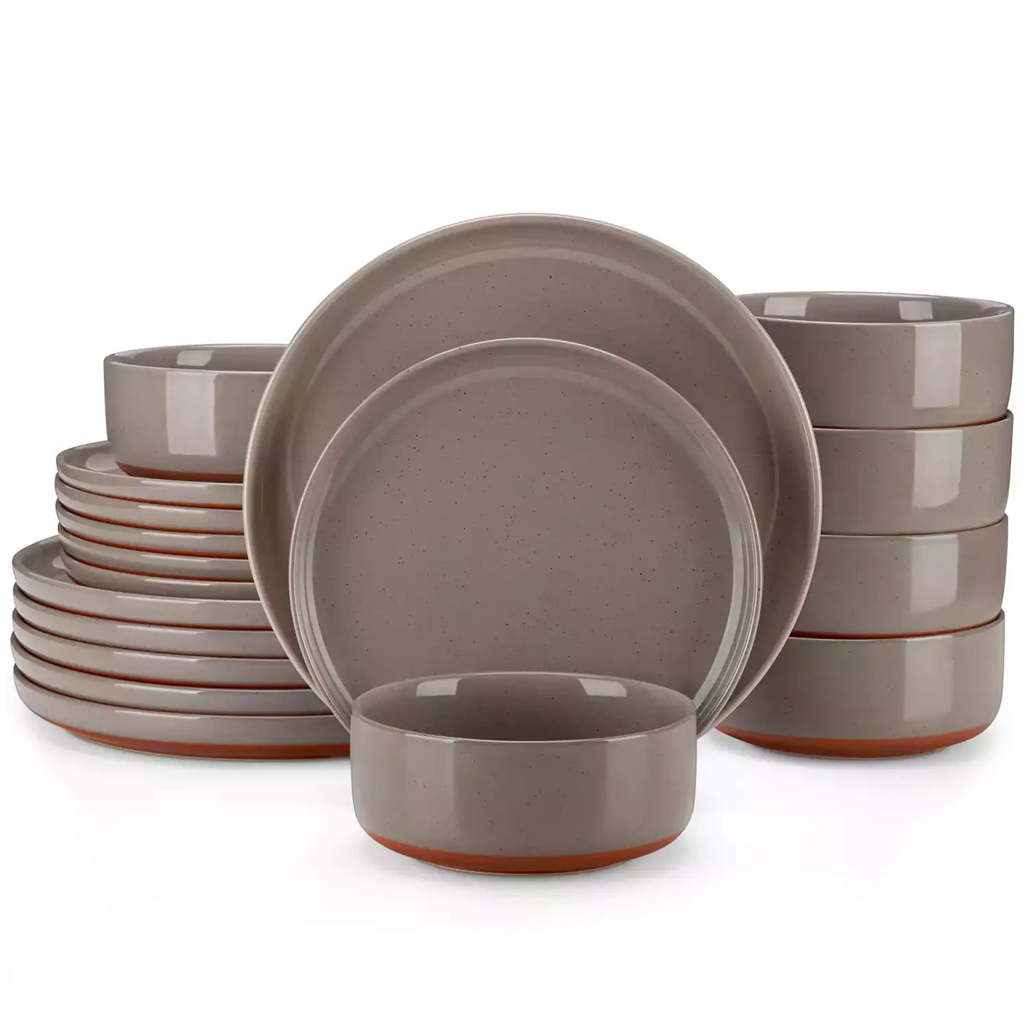 Tara 18 Piece Stoneware Dinnerware Set