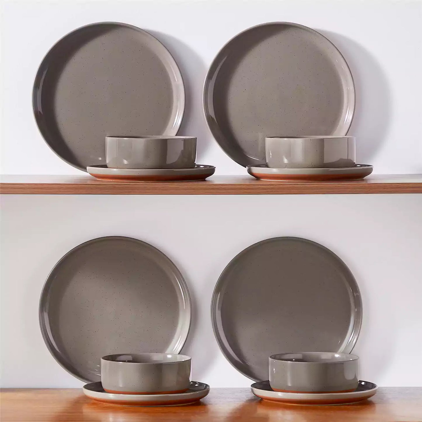 Tara 18 Piece Stoneware Dinnerware Set