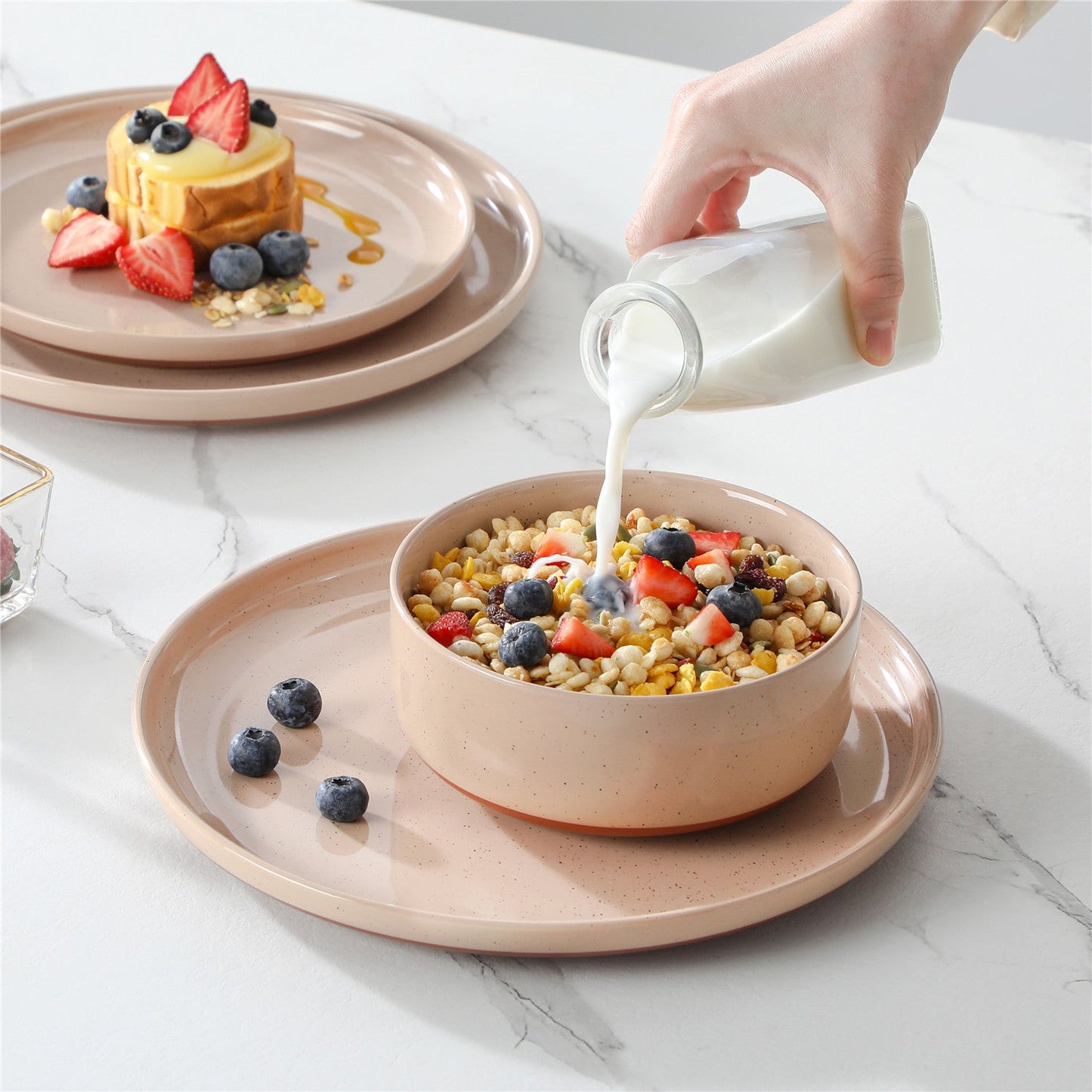 Tara Grey 18 Piece Dinnerware Set