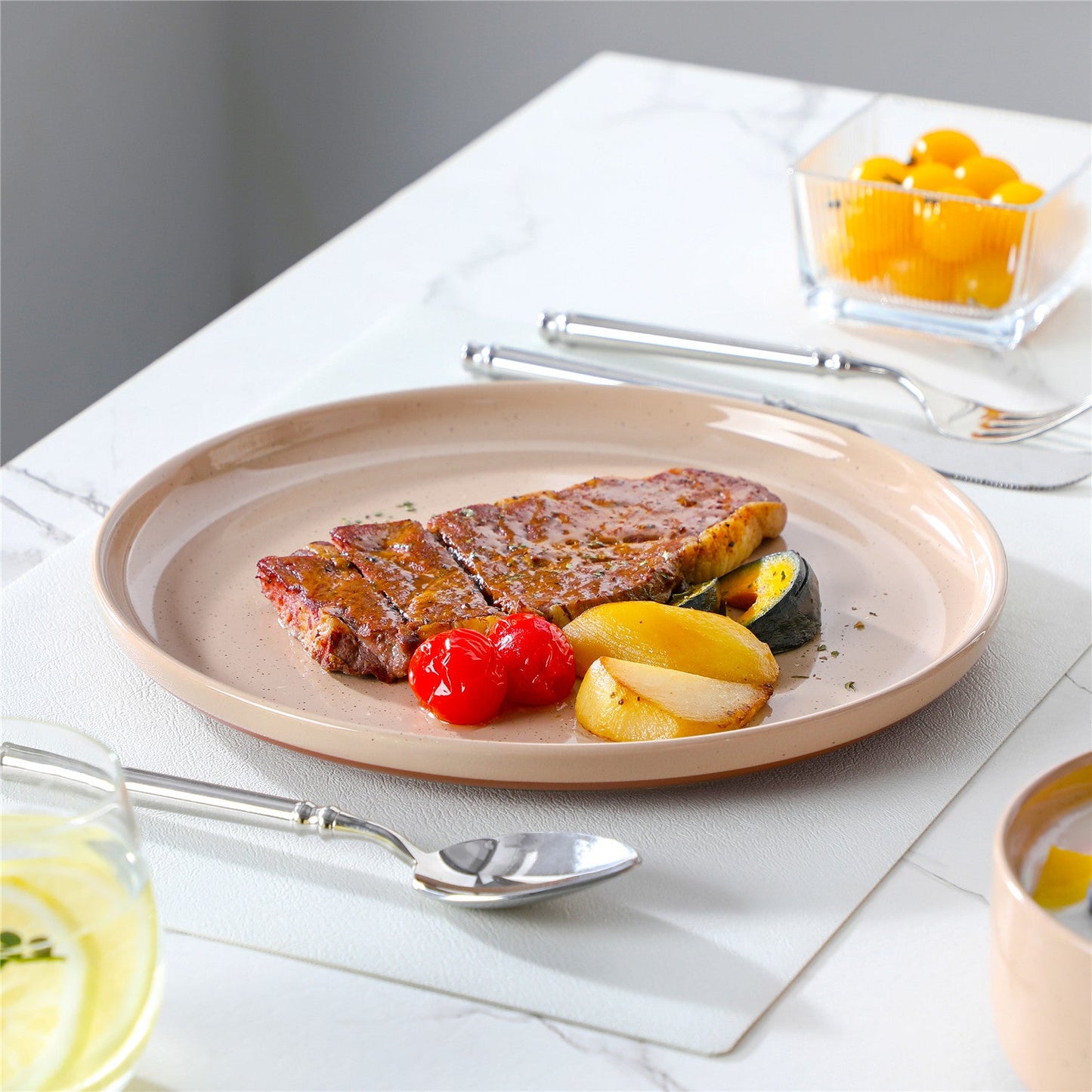 Tara Grey 18 Piece Dinnerware Set