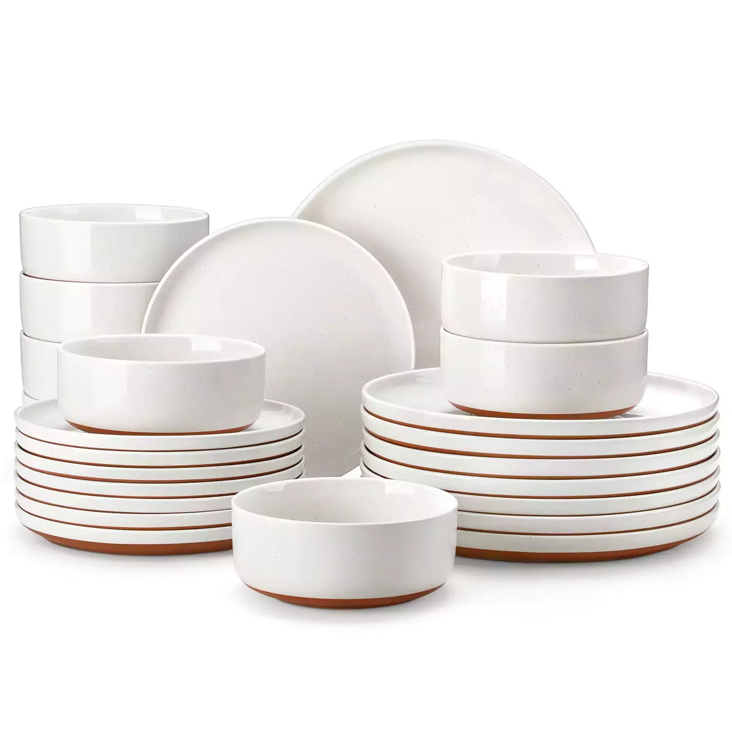 Tara 24 Piece Dinnerware Set for 8