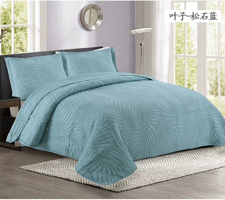 Charleston Embroidered Cotton Bedspread