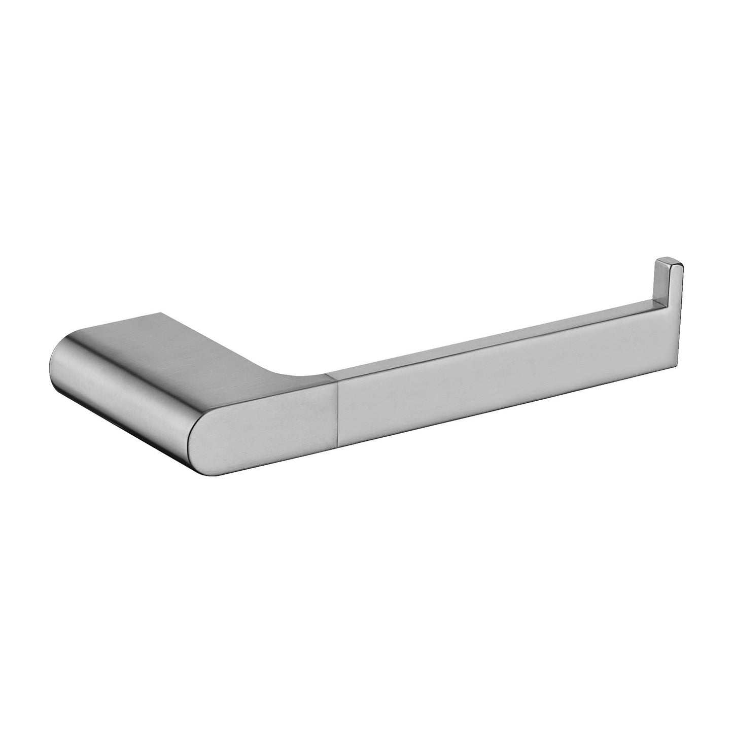 4-Piece Brass Brushed Nickel Bathroom Hardware Set - Towel Bar, Towel Holder, Toilet Paper Holder, Robe Hook, and Tower Holder - Wall Mounted
