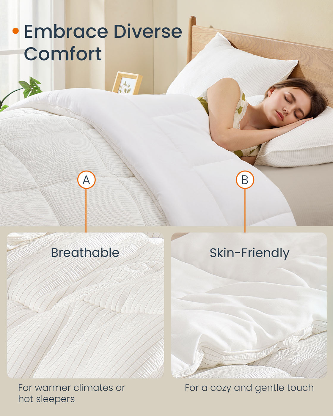 Down Alternative Comforter Duvet Insert 88 x 88 Inches