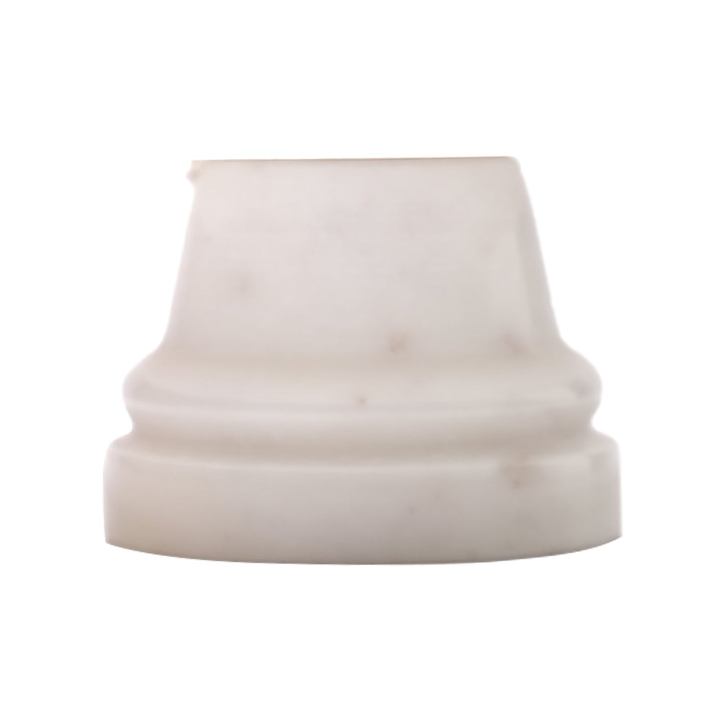 10" Round White Marble Cake / Candle Stand
