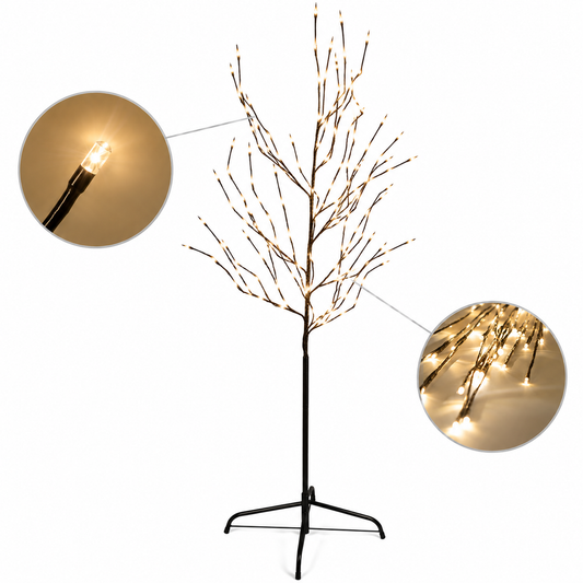 5ft 120L Tree Light, Warm White
