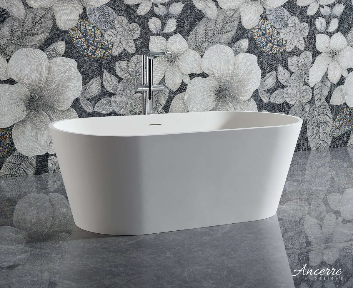 Tranquil Freestanding Solid Surface Bathtub
