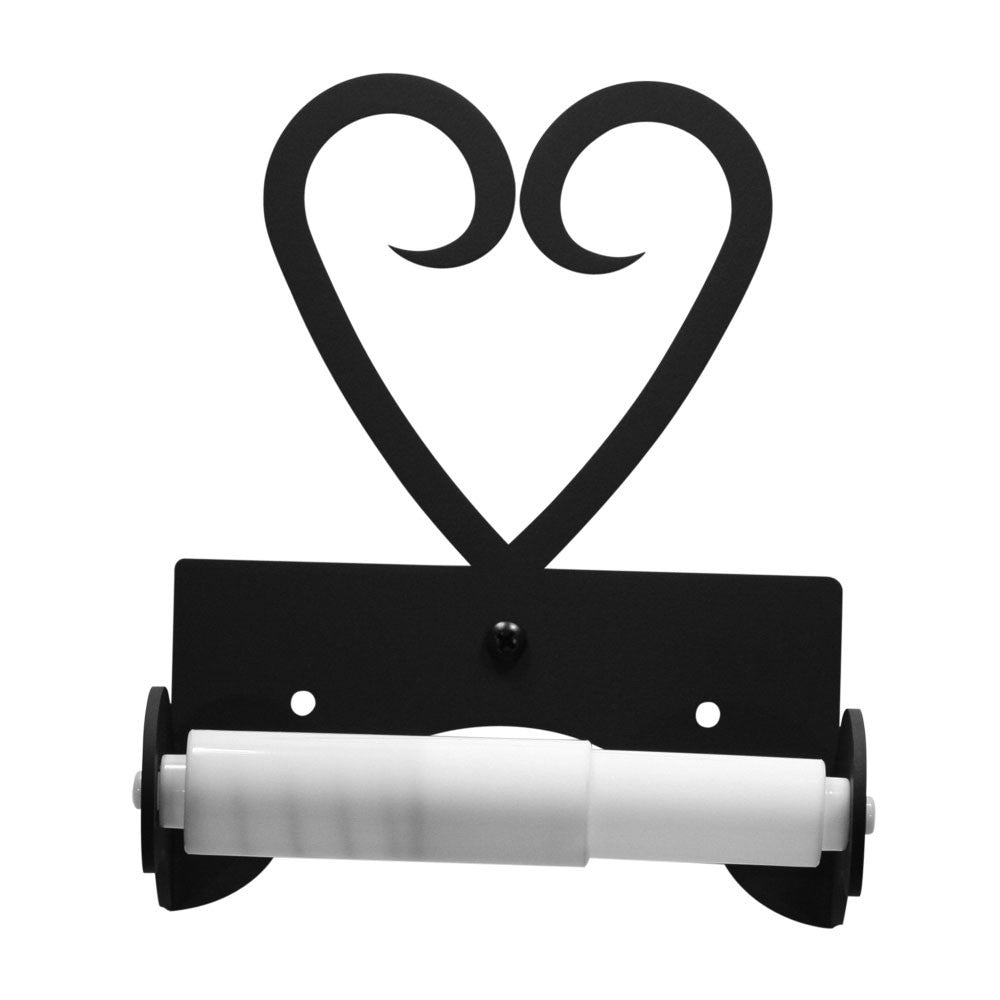 Heart-Shaped Bathroom Toilet Paper Holder