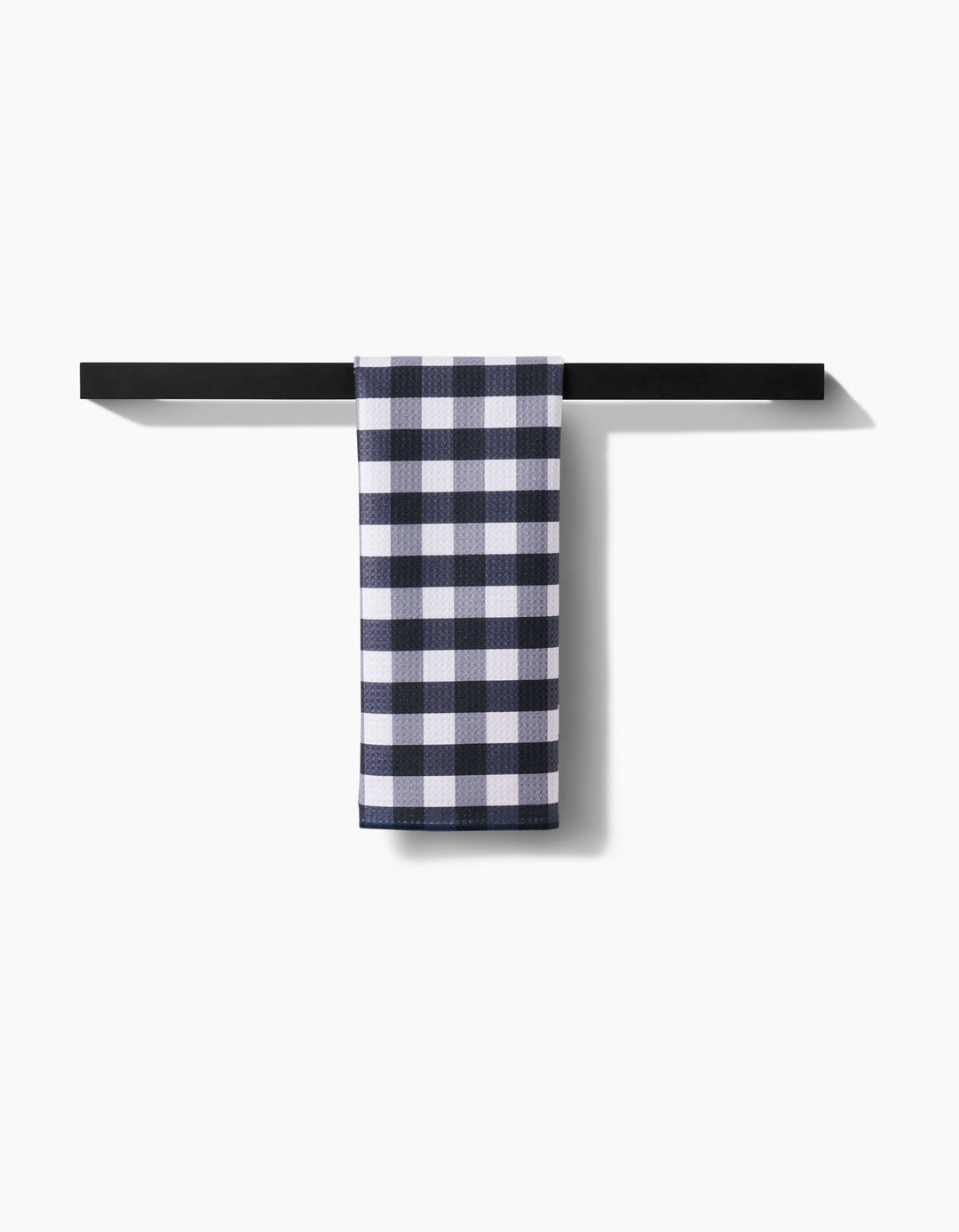 Midnight Flannel Geometry Tea Towel