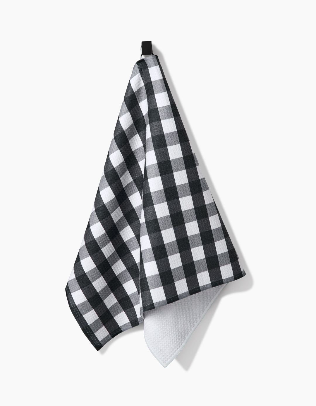 Midnight Flannel Geometry Tea Towel