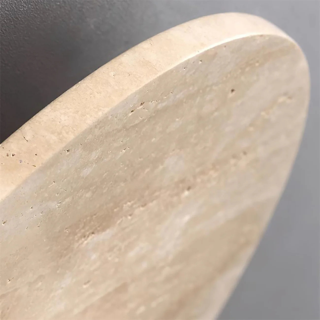 Tanner Disc Travertine Ceiling Light
