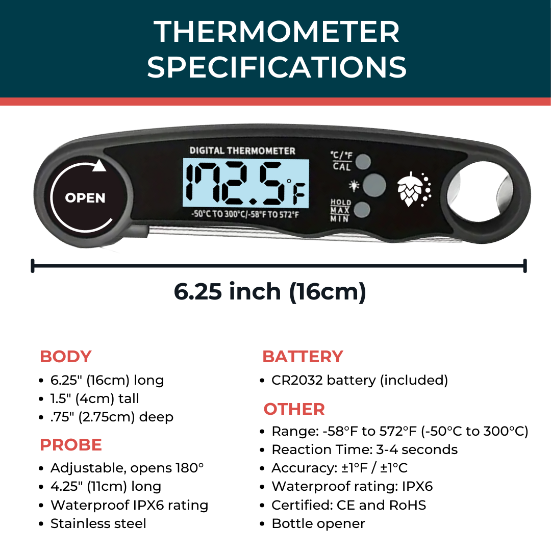 Instant Read Food Thermometer