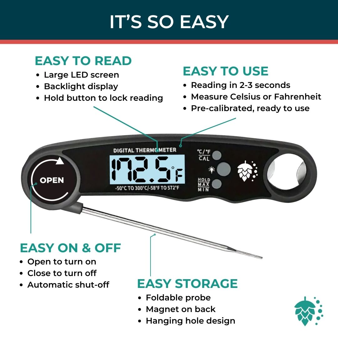 Instant Read Food Thermometer