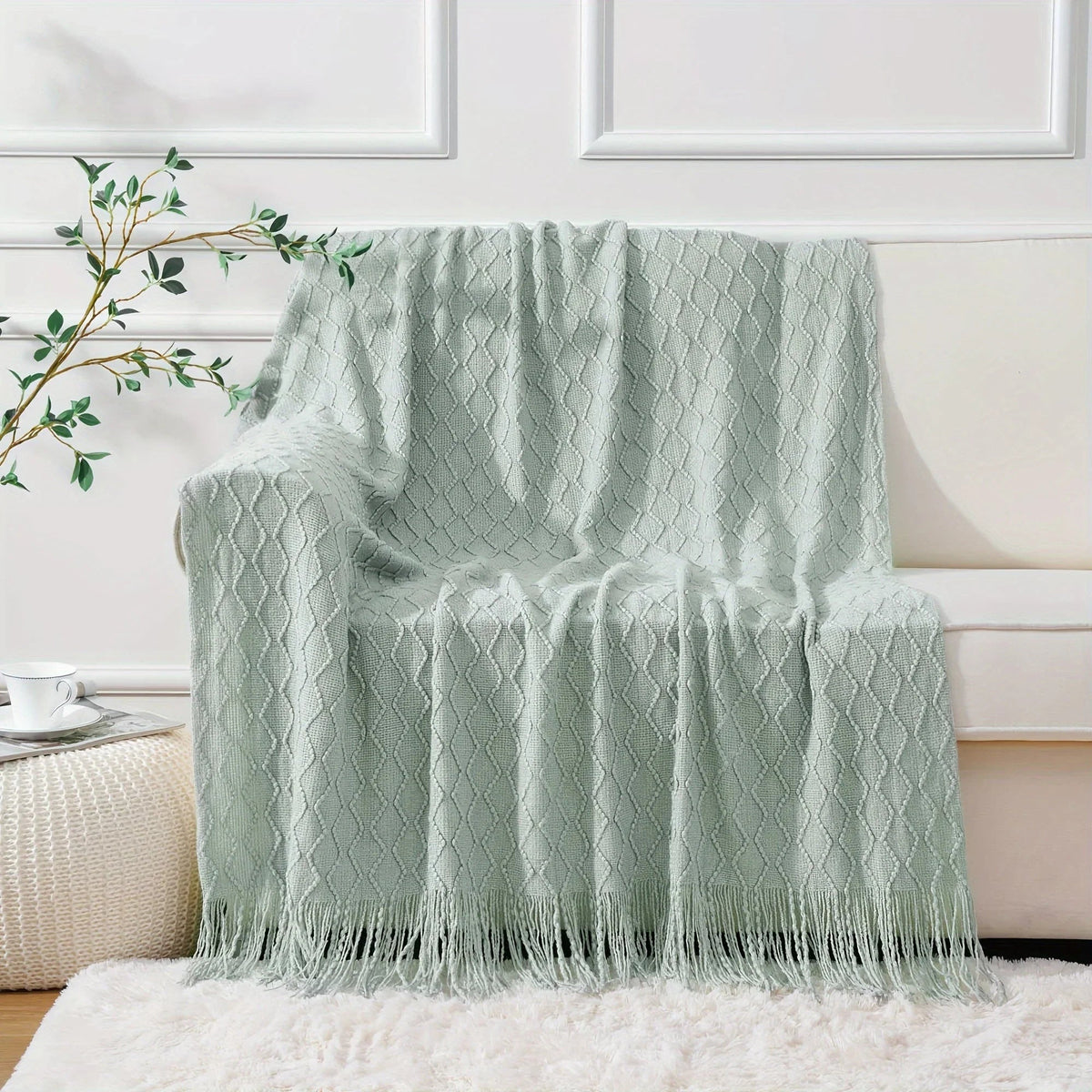 Throw Blanket - Soft Navy Blue 50x60