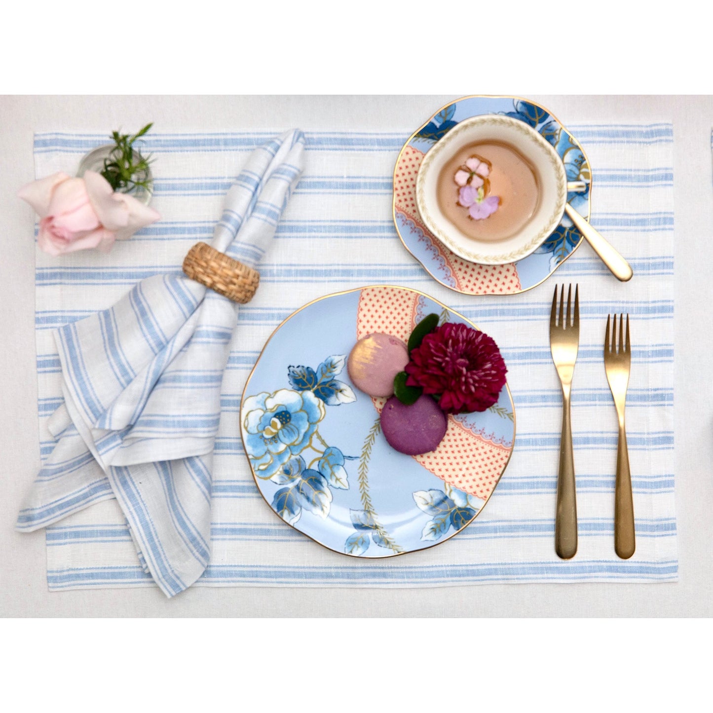 Capri Ticking Stripe Napkins