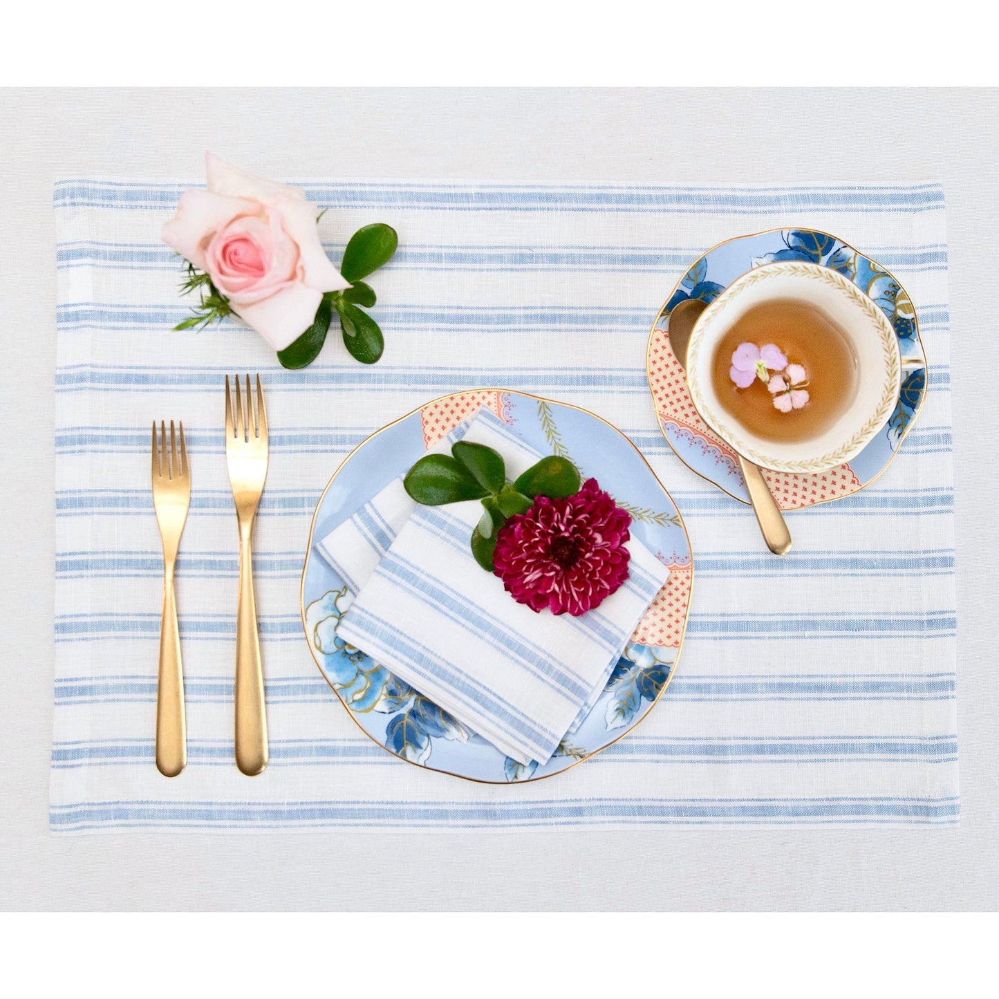 Capri Ticking Stripe Napkins