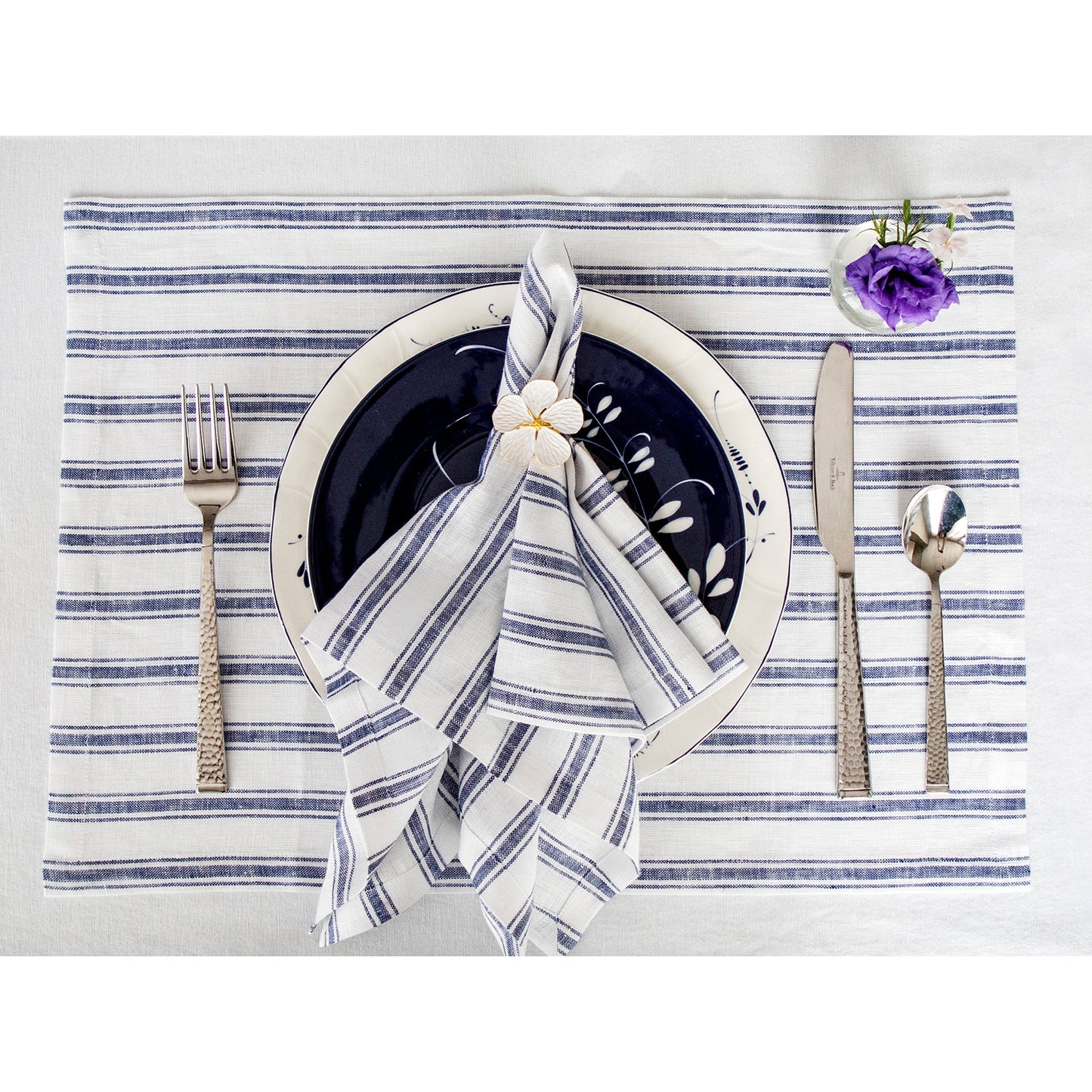 Capri Ticking Stripe Napkins
