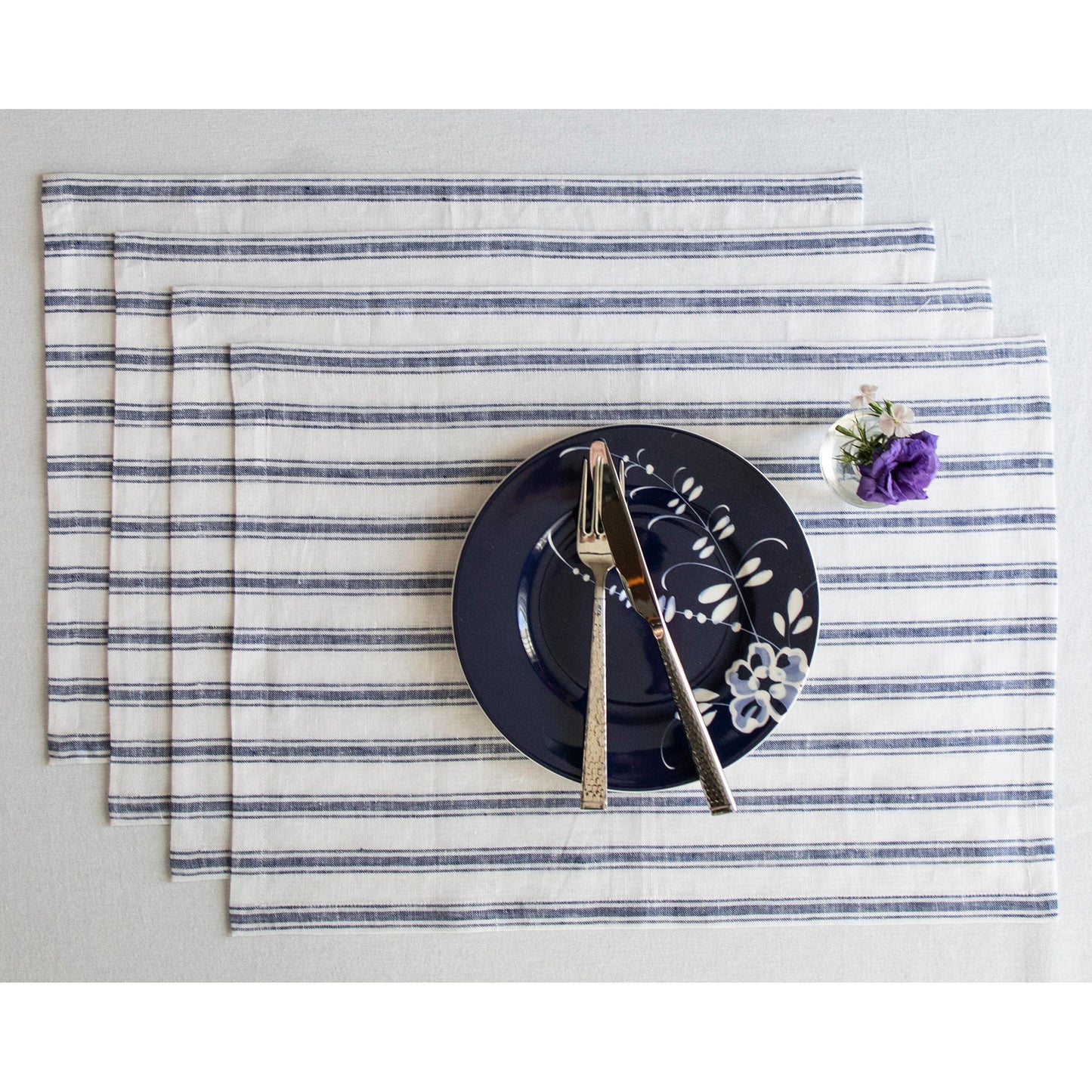 Capri Ticking Stripe Placemats