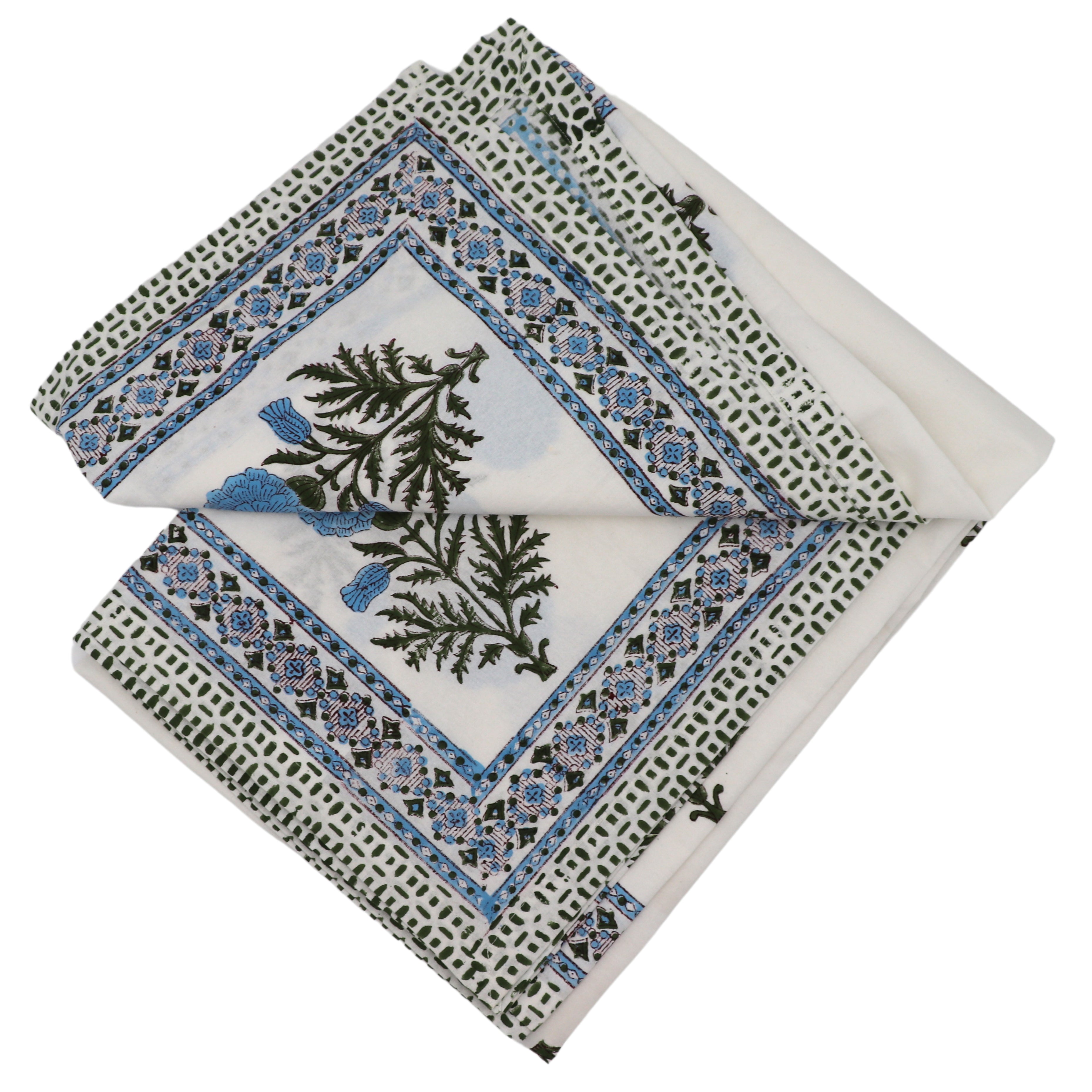 Ro'Table Toile de Blu Hortensia Tablecloth - Thumbnail 3