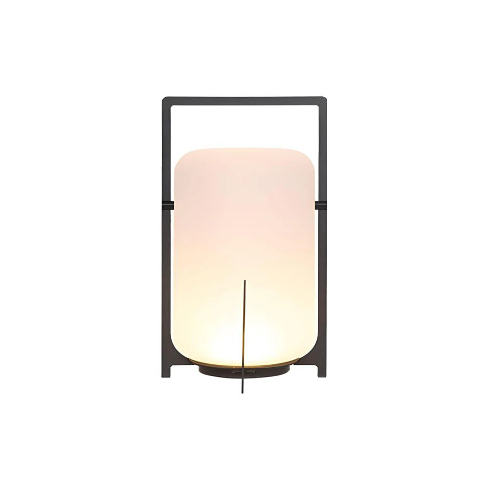 Twilight Lantern Glass Outdoor Table Lamp