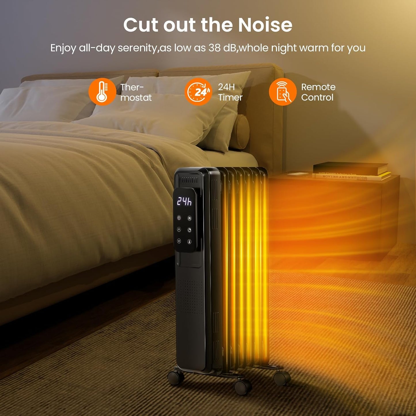 Kismile Portable Electric Space Heater Series