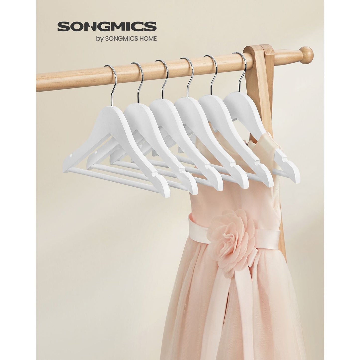 Kids Wooden Hangers 20 Pack