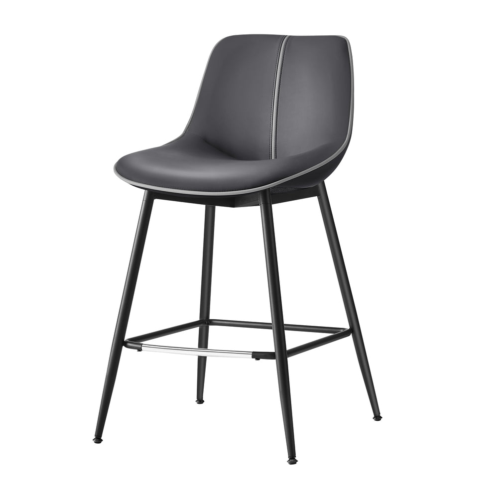 Bar Height Bar Stools with Back Set of 2
