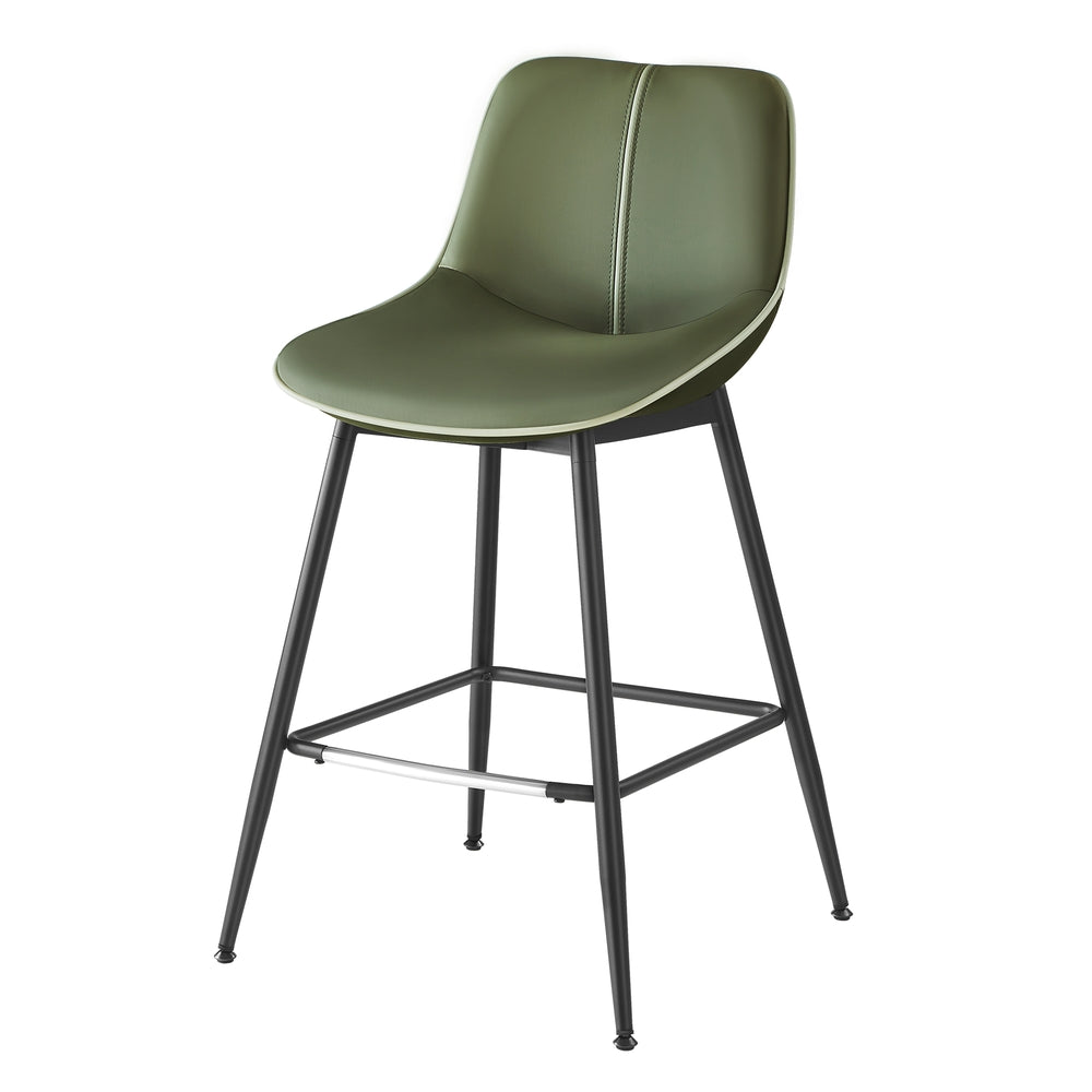 Bar Height Bar Stools with Back Set of 2