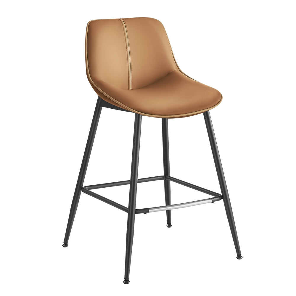 Bar Height Bar Stools with Back Set of 2