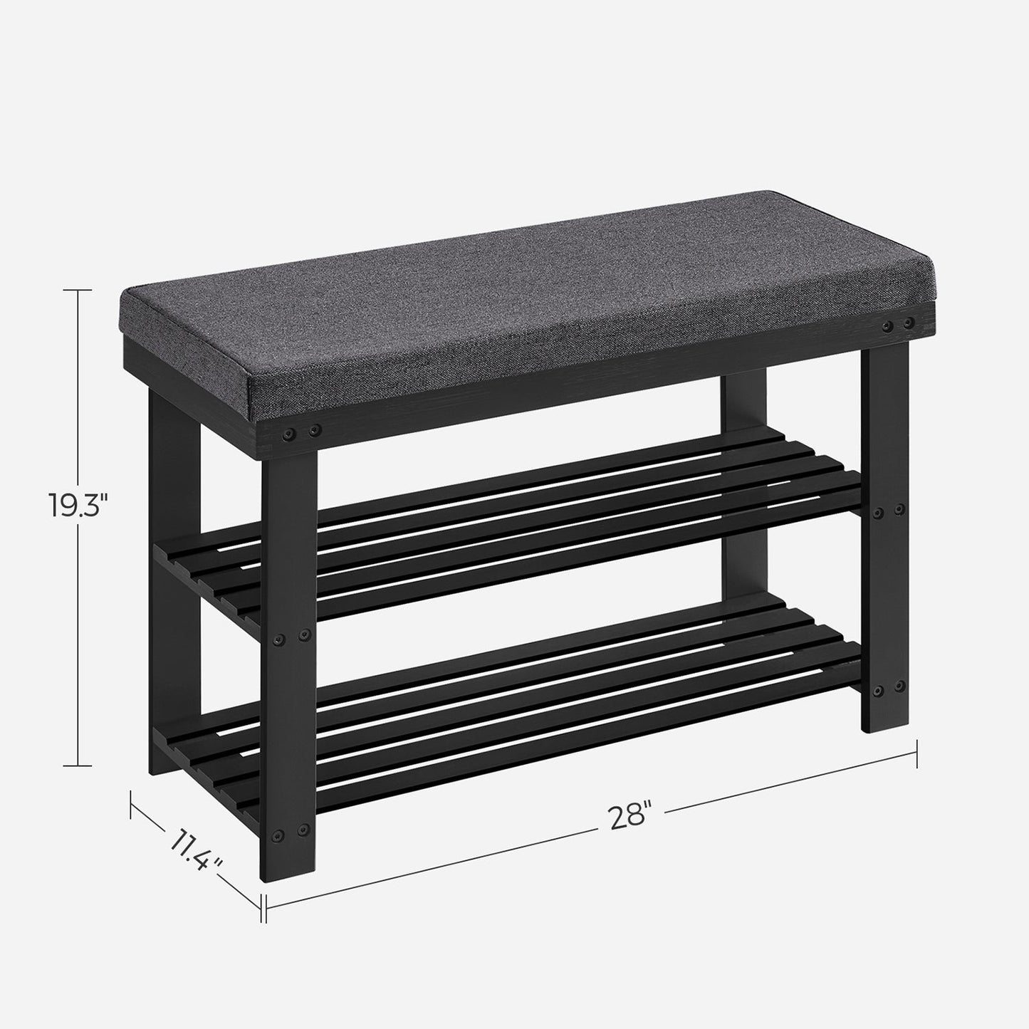 Bamboo Shoe Bench