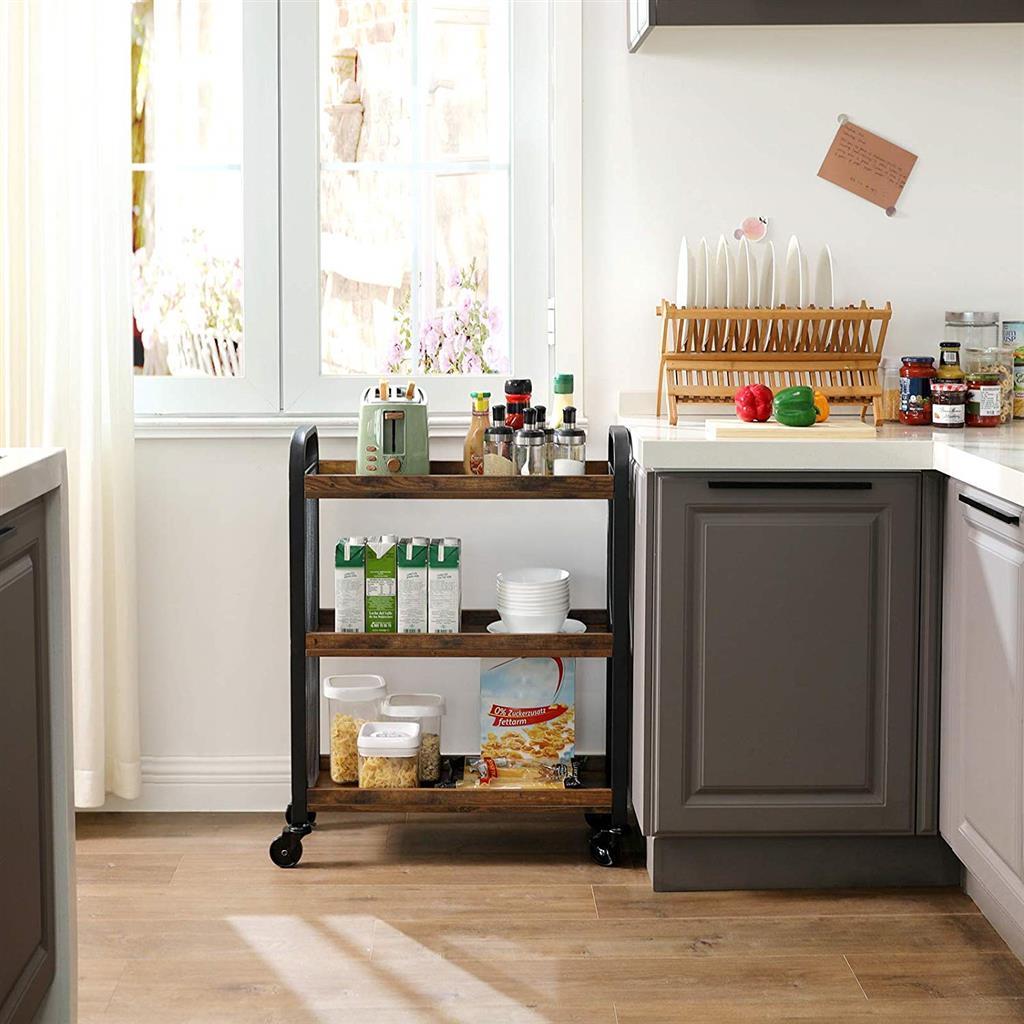 ODESSA Rolling Kitchen Cart