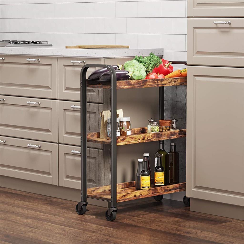 ODESSA Rolling Kitchen Cart