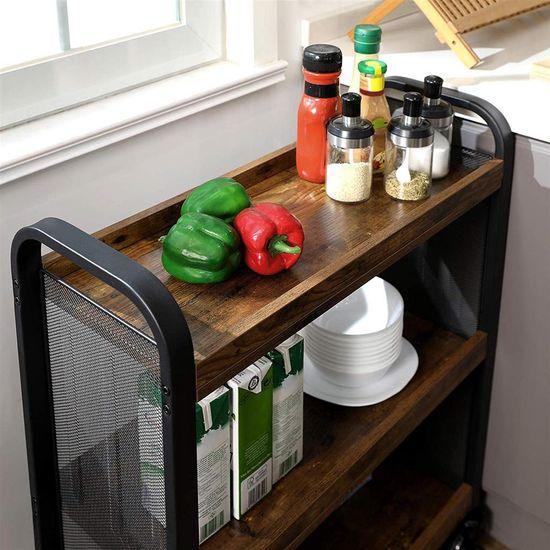 ODESSA Rolling Kitchen Cart