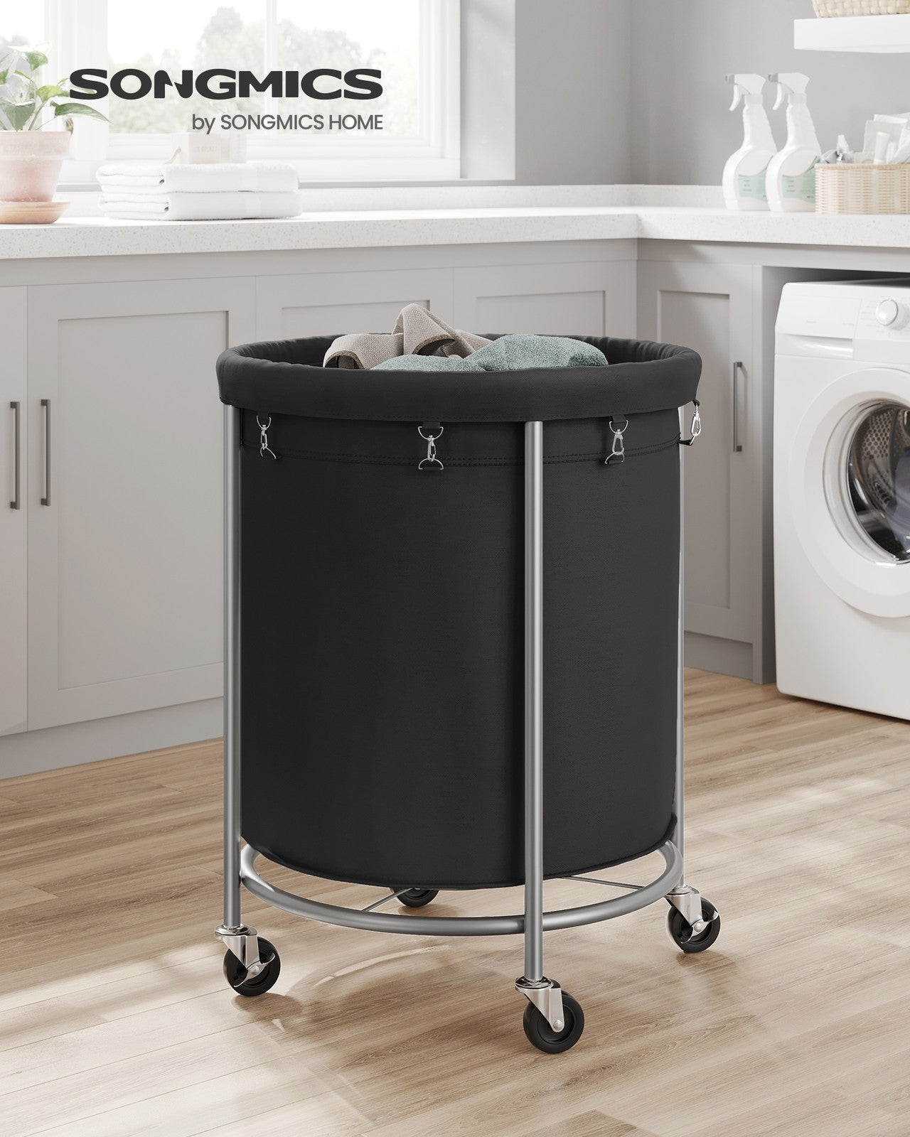45 Gal. Laundry Basket with Wheels