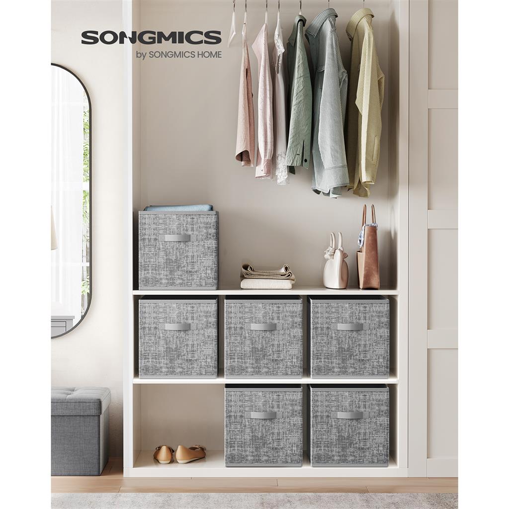 Non-Woven Fabric Storage Cubes with Double Handles