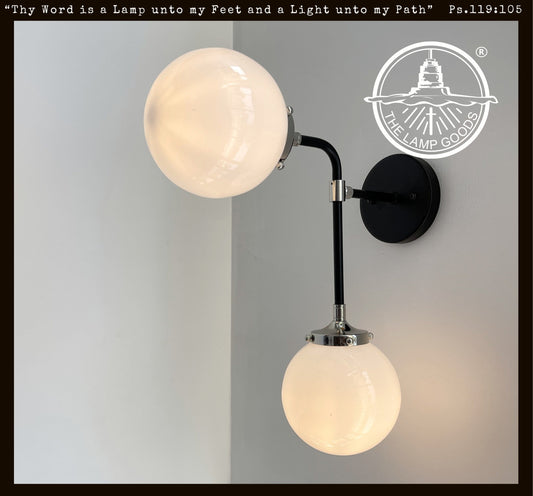 ULTRA MODERN DUO Wall Sconce Light Fixture