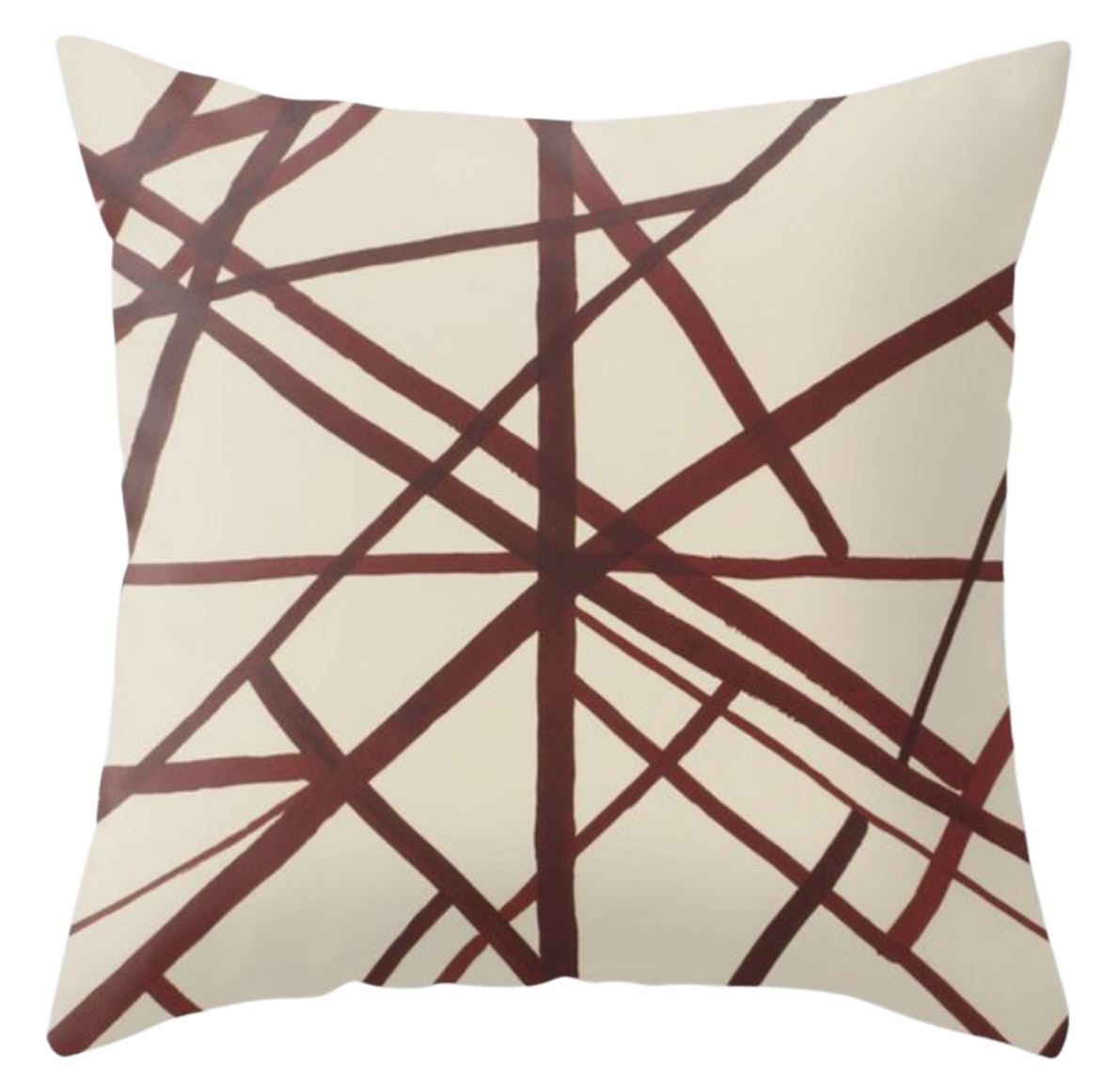 Channels Pillow Cover in Plum, Kelly Wearstler Textiles