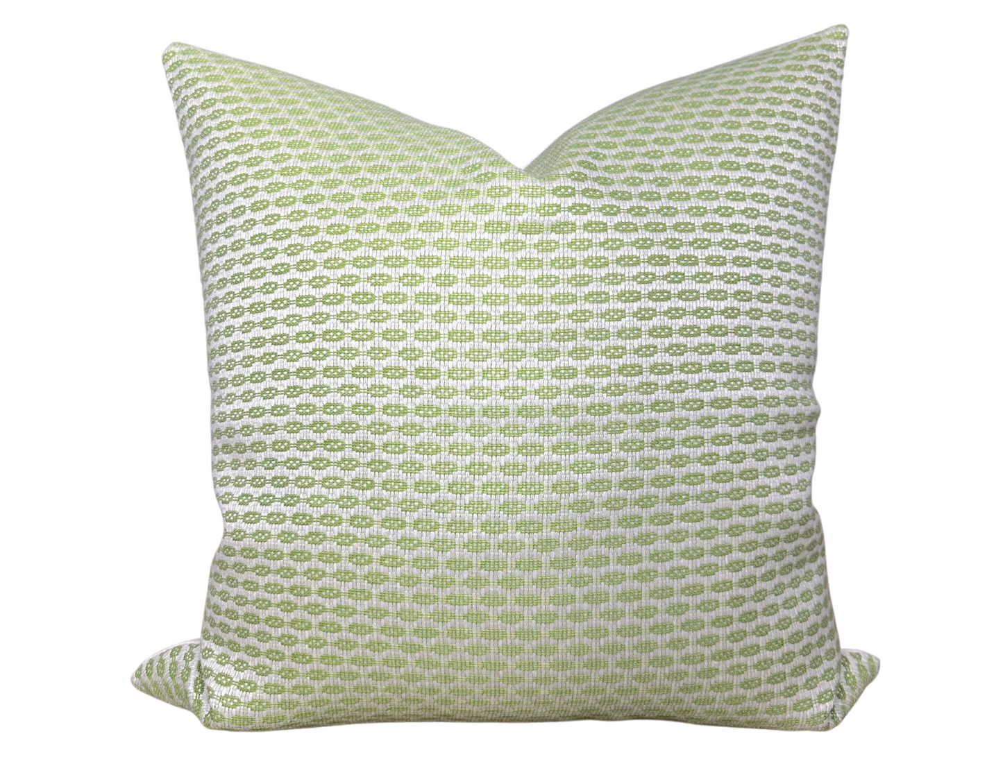 Hickox Woven Pillow Cover in Leaf, Schumacher Textiles