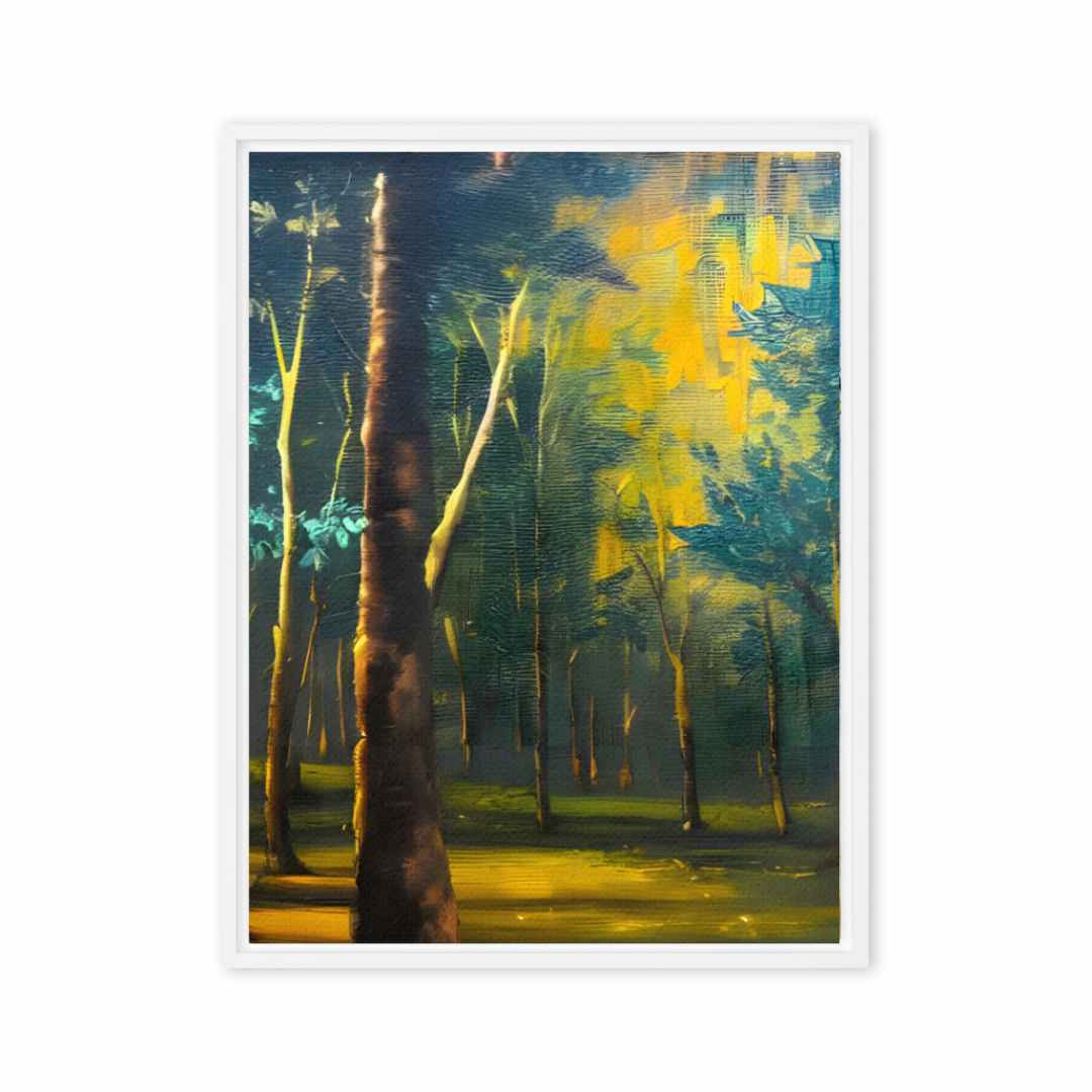 Serene Green Forest